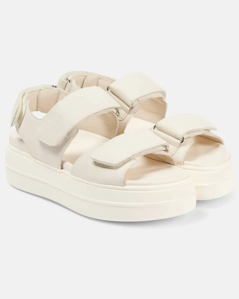 Hogan Sandali H680 in pelle Bianco