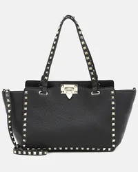 Valentino Garavani Borsa Rockstud Small in pelle Nero