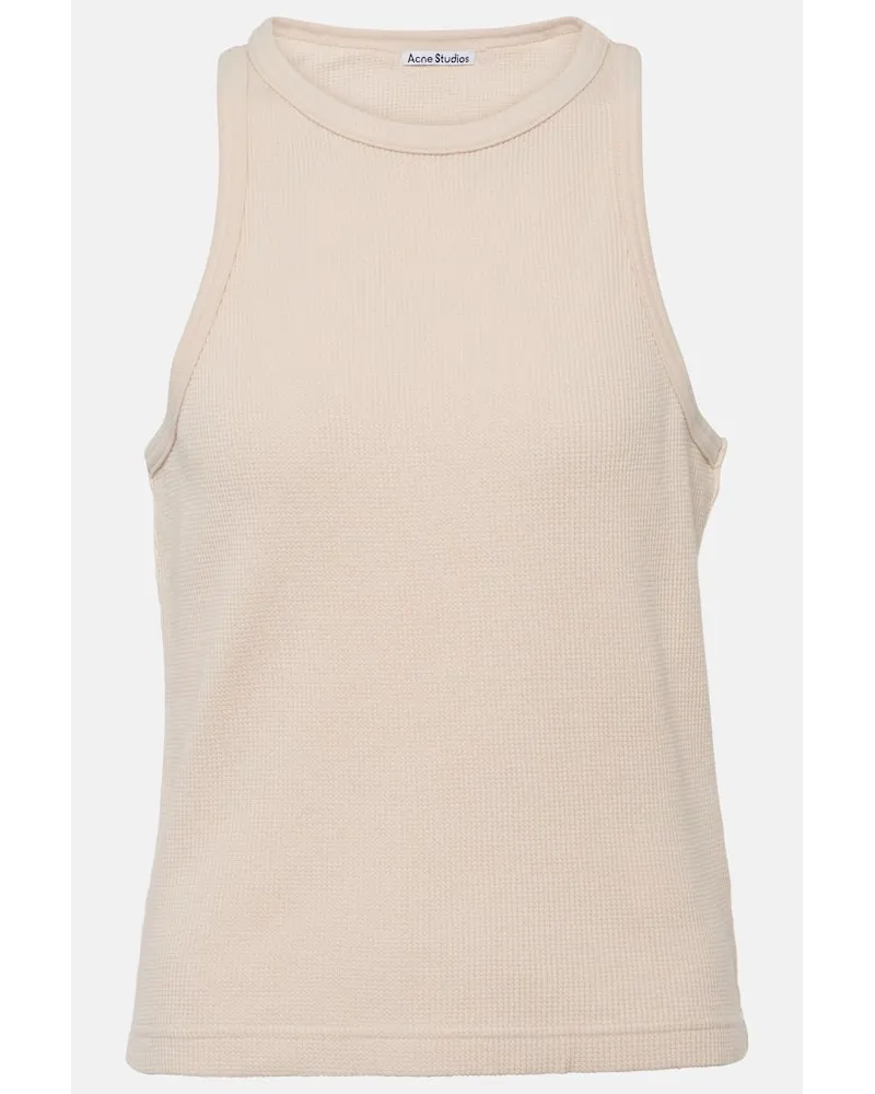 Acne Studios Tank top Eris in cotone Bianco