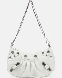 Balenciaga Borsa a spalla Le Cagole Mini in pelle Bianco