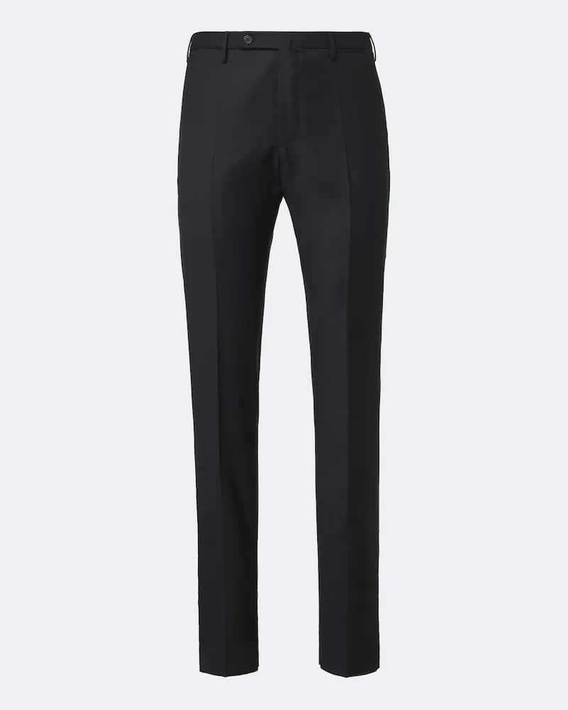 Slowear Pantaloni slim in lana Blu
