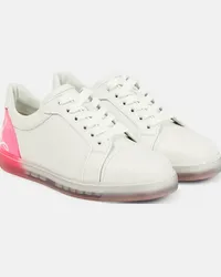 Christian Louboutin Sneakers Fun Vieira in pelle Bianco