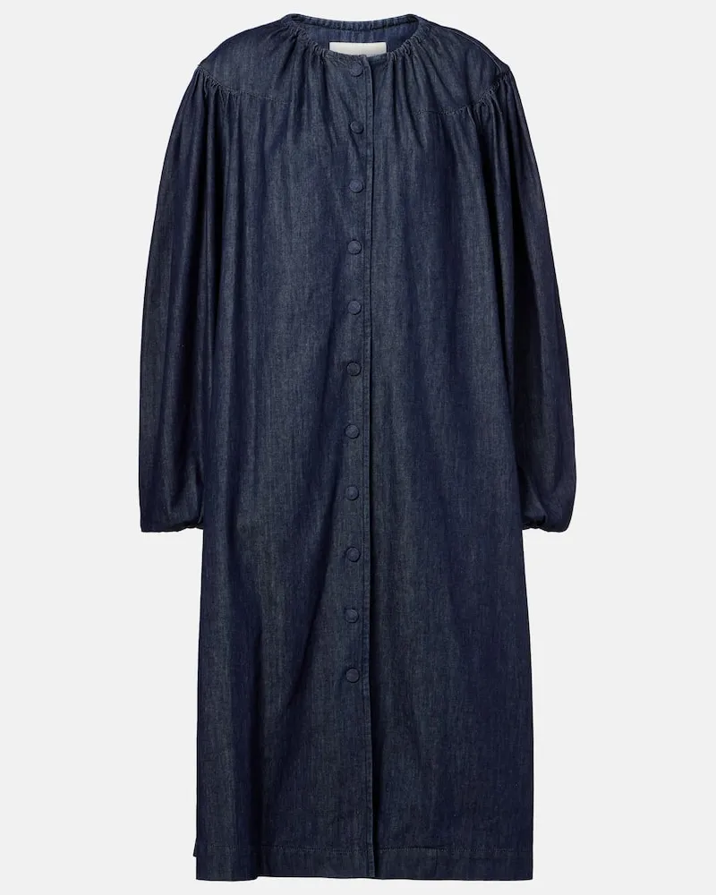 Dries van Noten Cappotto di jeans Blu