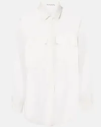 FRANKIE Shop Camicia Madeline trasparente Bianco