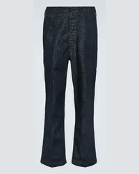 Christophe Lemaire Jeans a gamba larga Maxi Chino Blu