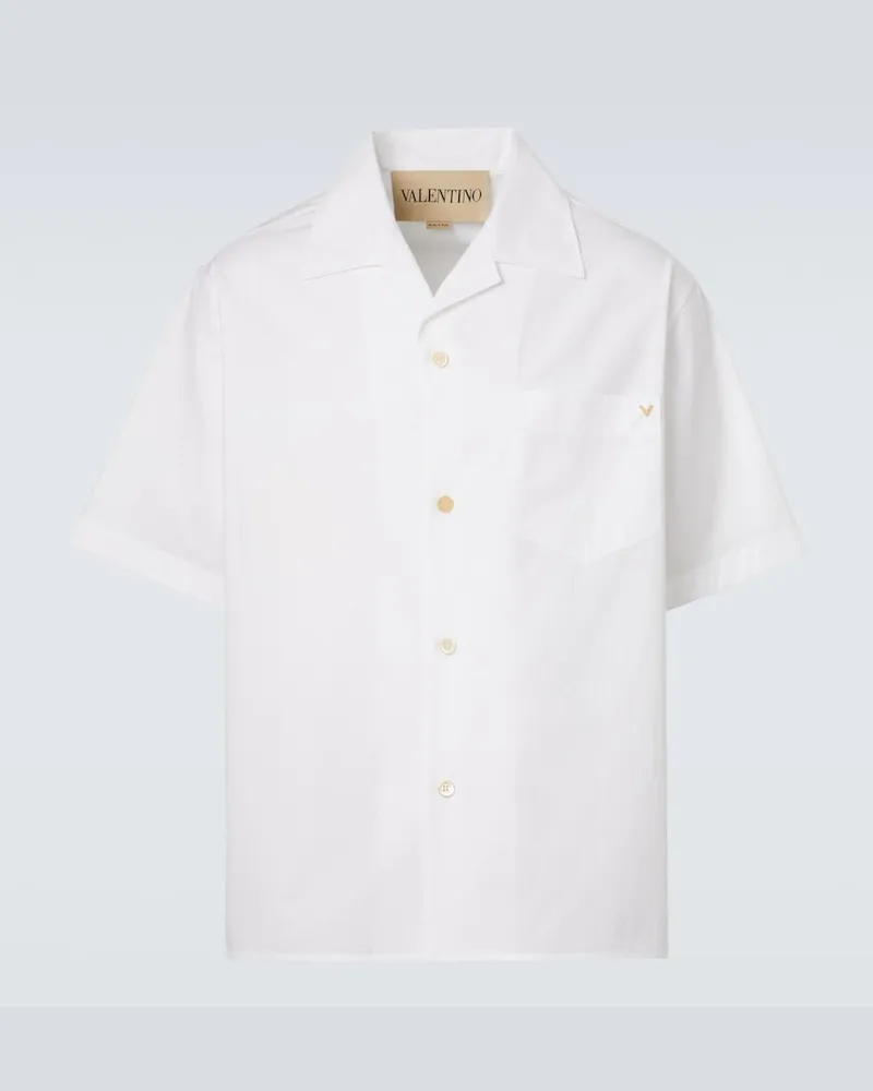 Valentino Garavani Camicia in cotone Bianco