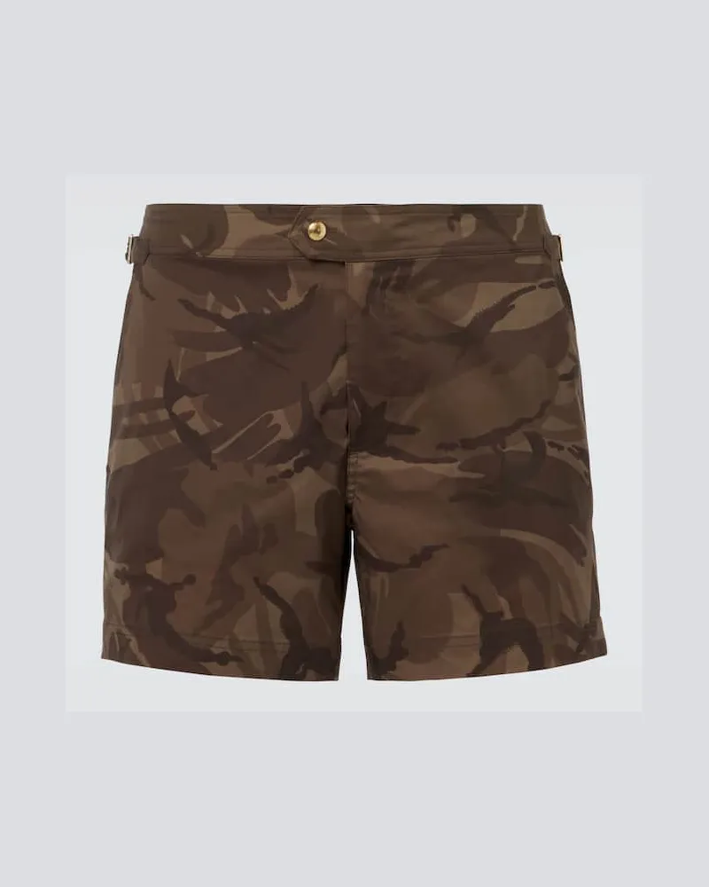 Tom Ford Costume da bagno con stampa Multicolore