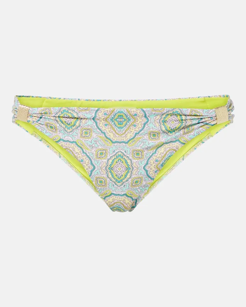 Heidi Klein Slip bikini con stampa Multicolore