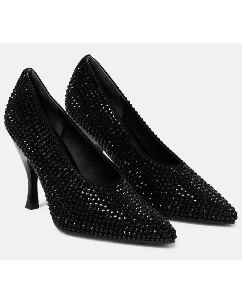 Tory Burch Pumps con cristalli Nero