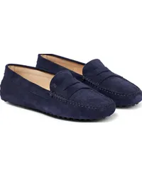 TOD'S Mocassini Gommino in suede Blu