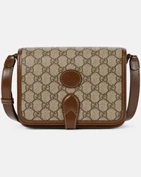 Gucci Borsa a spalla GG Retro Small Marrone