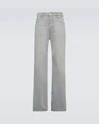 AMI Paris Jeans in denim a vita normale Grigio