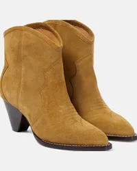 Isabel Marant Stivaletti Darizo in suede Beige