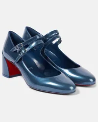 Christian Louboutin Pumps Miss Jane in vernice Blu