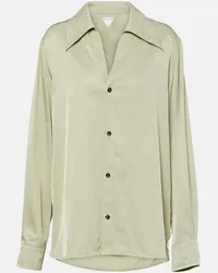 Bottega Veneta Camicia in raso Grigio