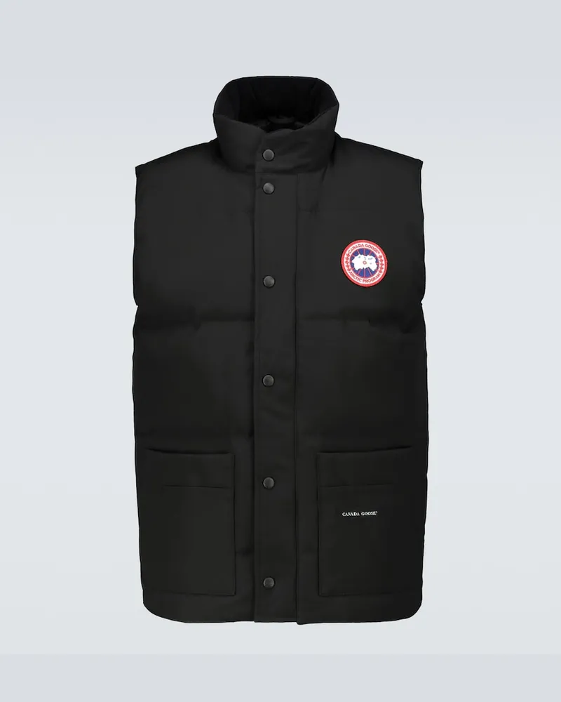 Canada Goose Piumino senza maniche Freestyle Crew Nero