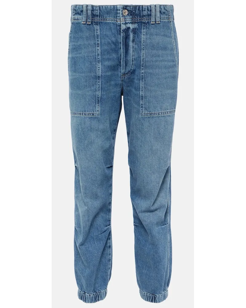 Citizens of humanity Jeans tapered Agni a vita media Blu