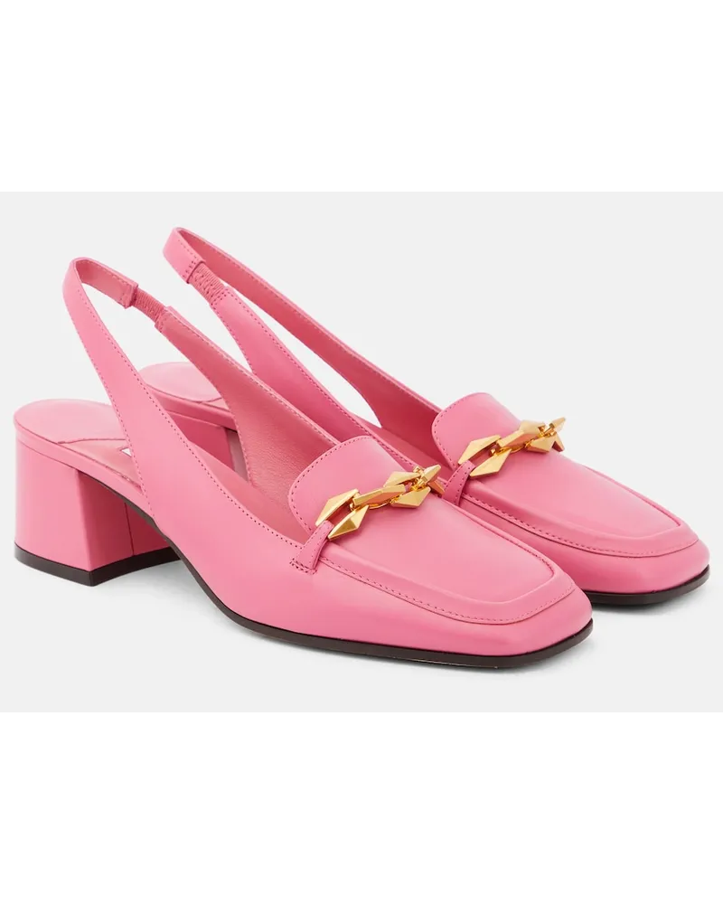 Jimmy Choo Pumps mocassino Diamond Tilda 45 Rosa