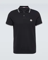 Moncler Polo in cotone Blu