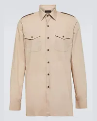 Prada Camicia in cotone Beige