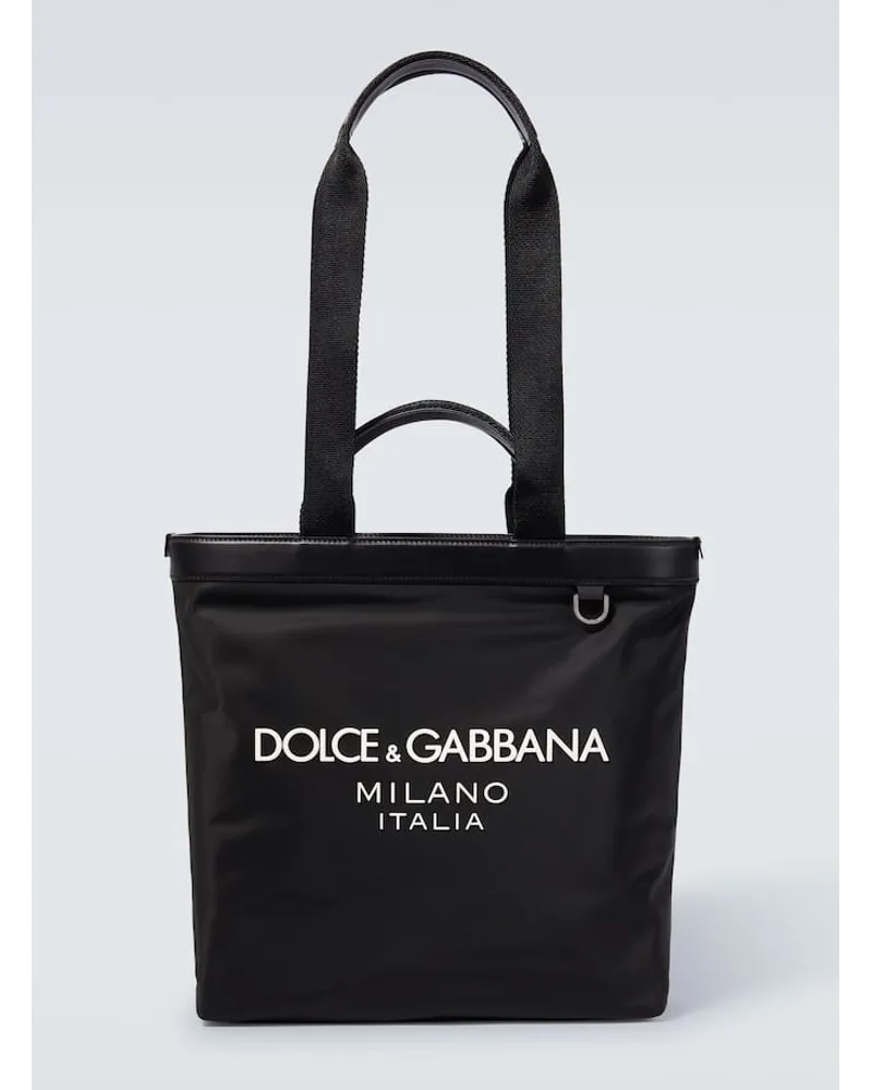 Dolce & Gabbana Borsa con logo Nero