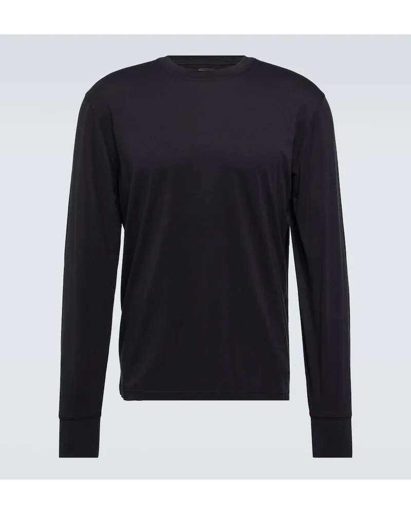 Tom Ford Pullover in misto cotone Nero
