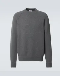 Moncler Pullover in lana e cashmere Nero