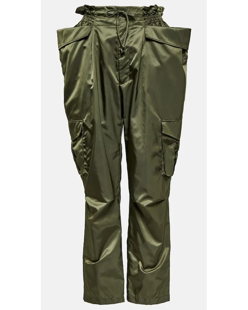 Noir Kei Ninomiya Pantaloni cargo Verde