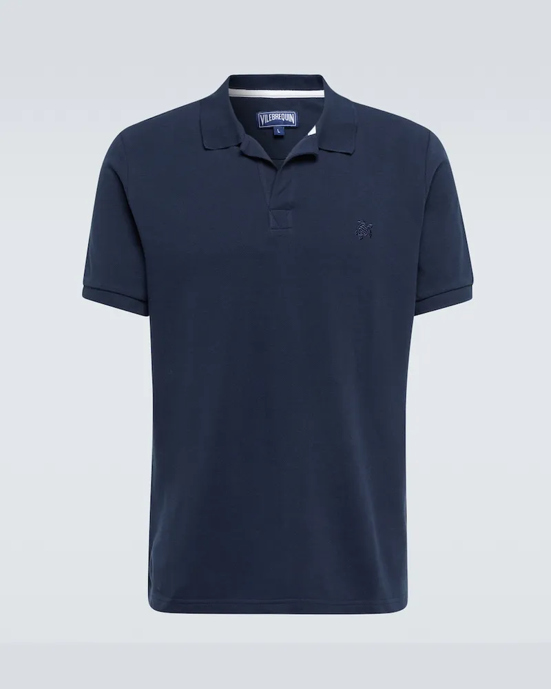 Vilebrequin Polo in cotone Blu