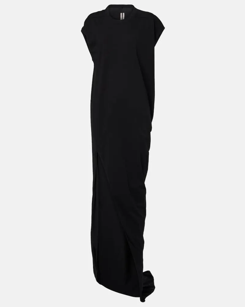 Rick Owens Abito lungo Edfu in cotone Nero