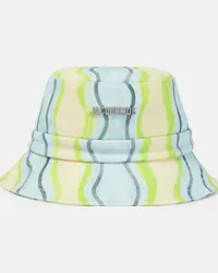 Jacquemus Cappello da pescatore con stampa Multicolore