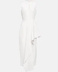 Roksanda Ilincic Bridal - Abito lungo Raya in crêpe Bianco