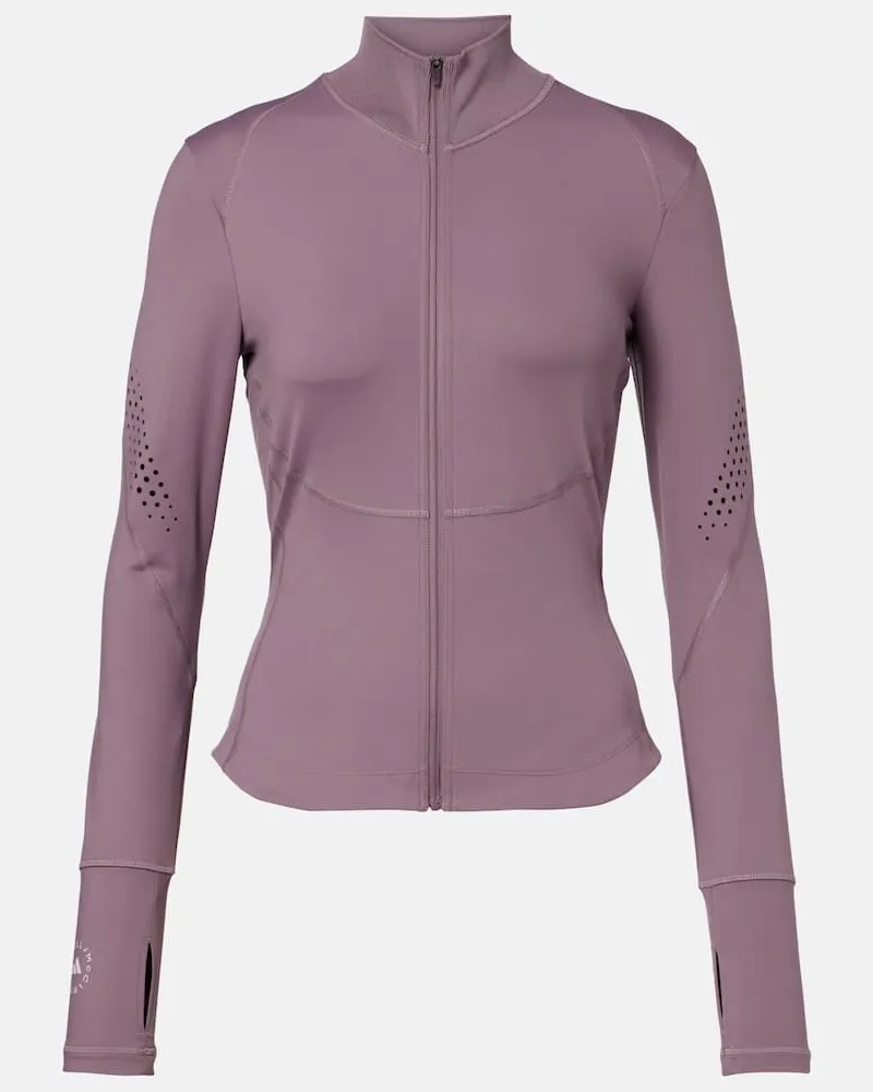 adidas Giacca con zip Viola