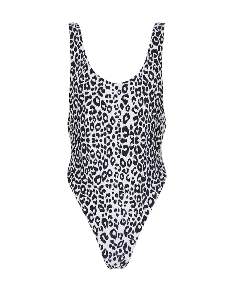 Reina Olga Costume intero Funky con stampa Nero
