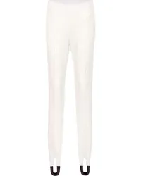 Bogner Leggings da sci Elaine con staffe Bianco