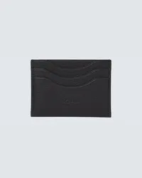 Loro Piana Portacarte Extra in pelle Nero