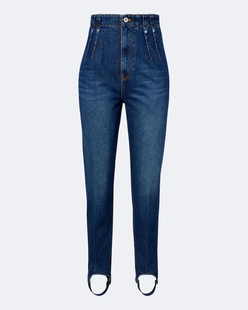 Thierry Mugler Jeans slim Blu