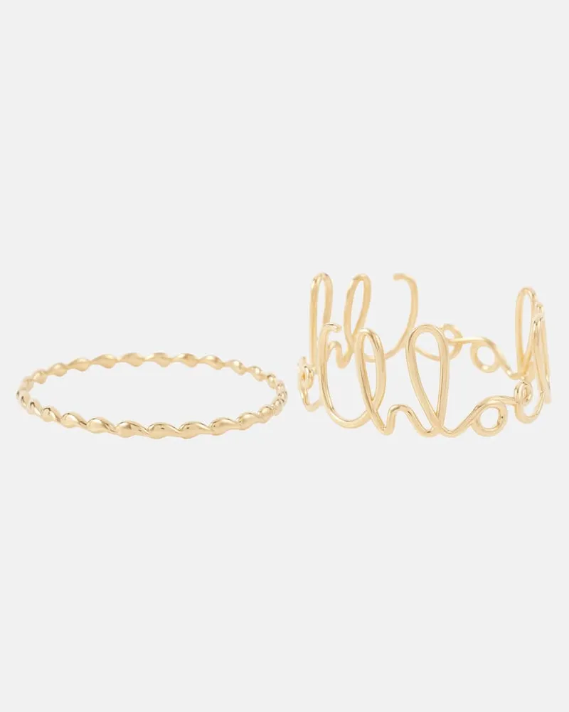 Chloé ChloÃ© Set di bracciali Iconic Oro