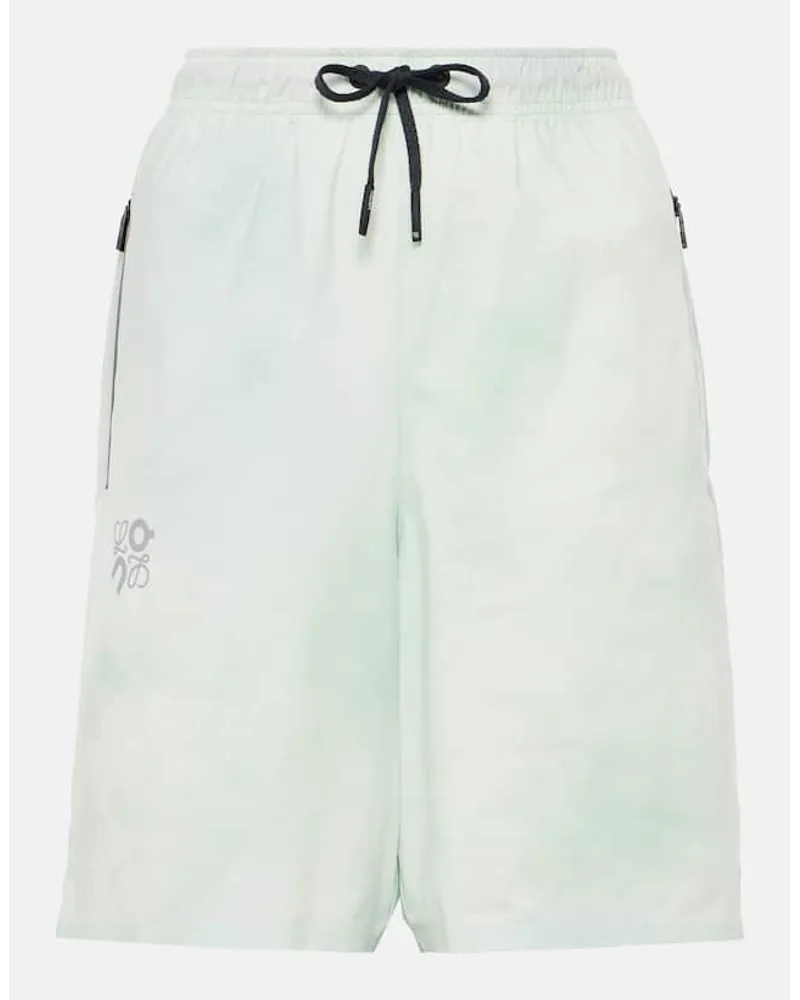 Loewe x On - Shorts in tessuto tecnico Bianco