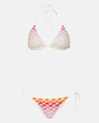 Missoni Bikini a zig-zag Rosso