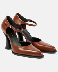 Dries van Noten Pumps Mary Jane 95 in pelle Beige