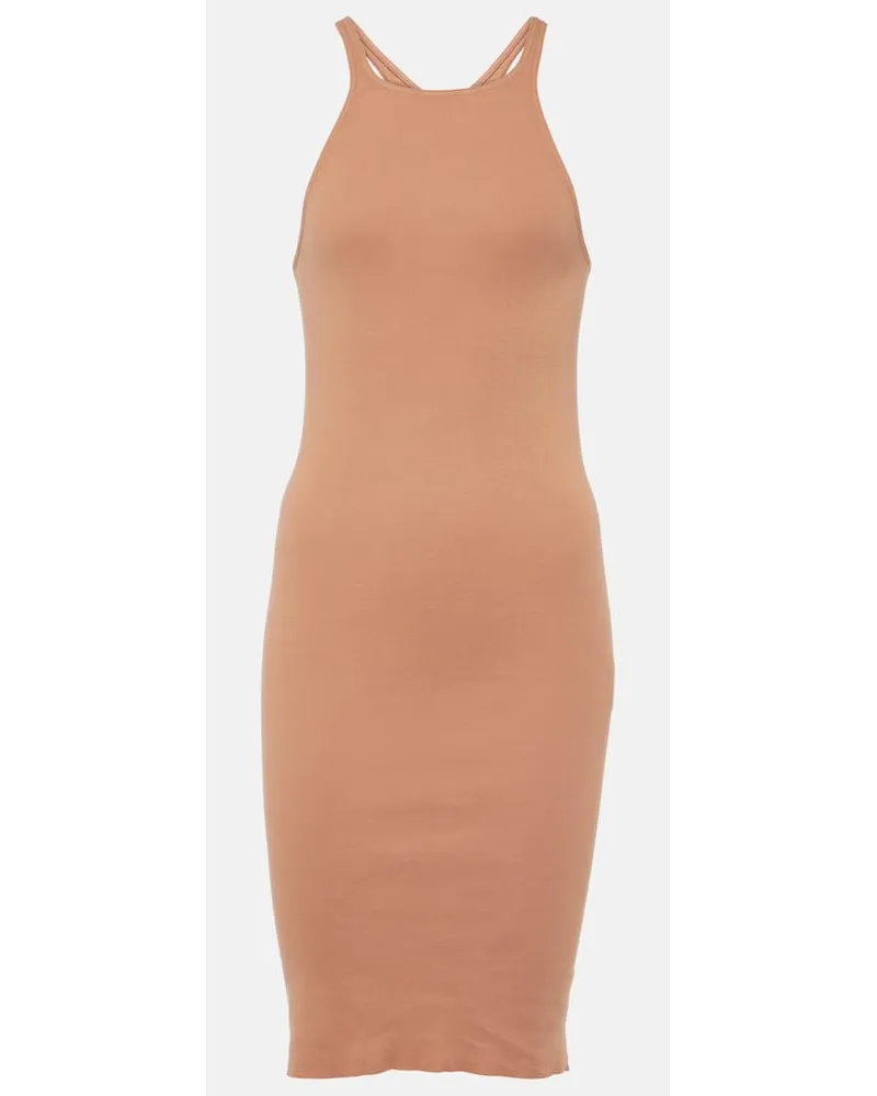 Rick Owens Miniabito in cotone Rosa