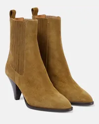 Isabel Marant Stivaletti Reliane in suede Beige