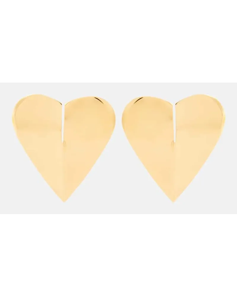 Alaïa AlaÃ¯a Orecchini Le CÅur Torn Oro