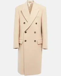 WARDROBE.NYC Cappotto doppiopetto in lana Beige