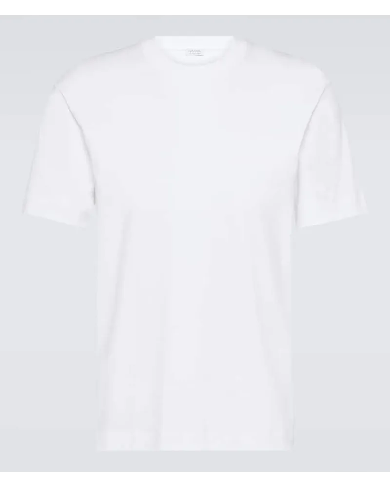 Sunspel T-shirt in cotone Bianco
