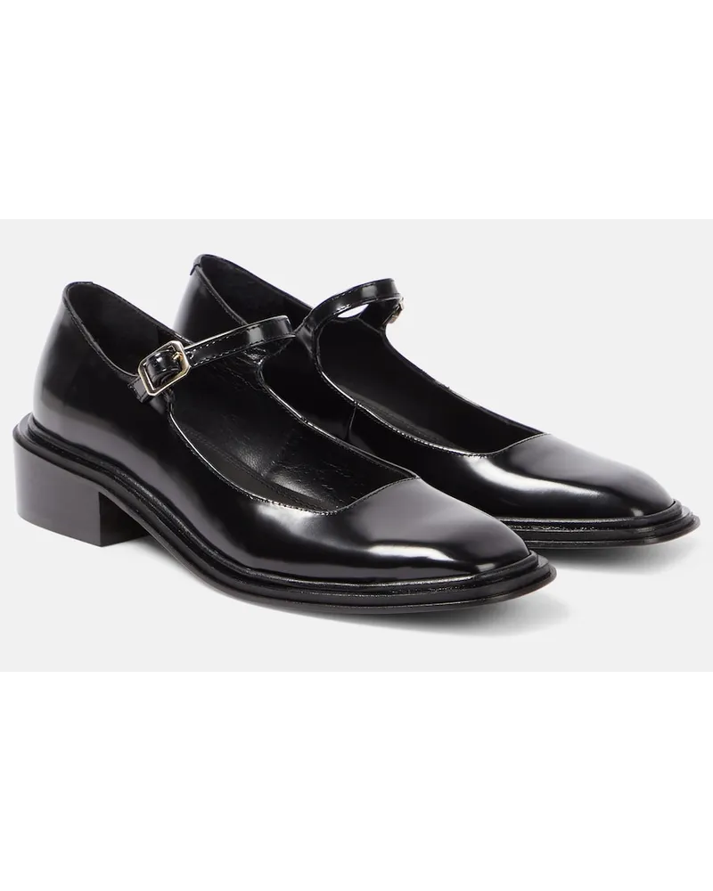 SOULIERS MARTINEZ Ballerine Mary Jane Penelope in pelle Nero