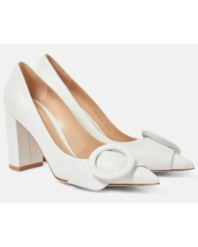Gianvito Rossi Pumps 85 in pelle Bianco