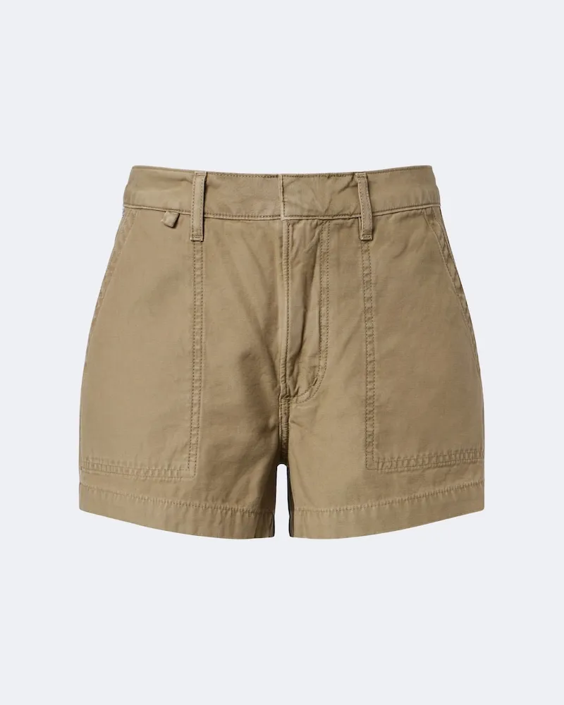 Citizens of humanity Shorts Marcella in twill di cotone Verde