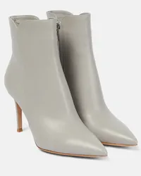 Gianvito Rossi Stivaletti Levy 85 in pelle Grigio